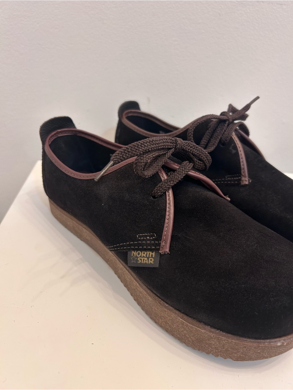 1970s Vintage North Star Brown Suede Women’s Sneakers 🇨🇦